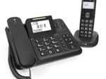 doro Comfort 4005 Schnurgebundenes Telefon-Set mit Anrufbeantworter schwarz