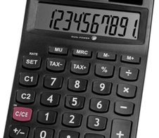 GENIE Tischrechner 205MD schwarz