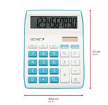 GENIE Tischrechner 840b weiß/blau