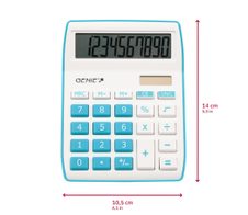 GENIE Tischrechner 840b weiß/blau
