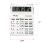 GENIE Tischrechner 840s weiß/silber