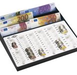 WEDO Zählbrett schwarz 27,0 x 25,5 x 6,5 cm