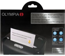 OLYMPIA Aktenvernichter-Ölblätter 12 Blatt