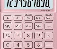 CASIO Taschenrechner SL-1000SC rosa