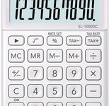 CASIO Taschenrechner SL-1000SC weiß