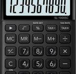 CASIO Taschenrechner SL-1000SC schwarz