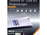 LMG Deckfolien für Bindemappen A3 0.2 mm transparent