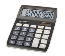GENIE Tischrechner 840 BK schwarz