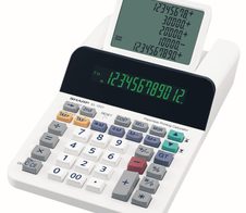 Sharp Tischrechner EL-1501 weiß