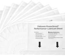 Fellowes Aktenvernichter-Ölblätter 10 Blatt