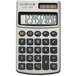 OLYMPIA Taschenrechner LCD-1110 silber