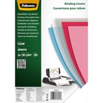 Fellowes Deckfolien für Bindemappen DIN A4 0.18 mm transparent