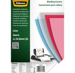 Fellowes Deckfolien für Bindemappen DIN A4 0.2 mm transparent