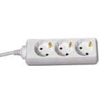 BAT 3-fach Steckdosenleiste 1,4 m weiß