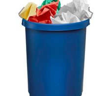 HAN Papierkorb 50,0 l blau