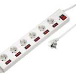 Hama Steckdosenleiste mit Überspannungsschutz 1.4 m