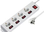 Hama Steckdosenleiste mit Schalter 1.4 m