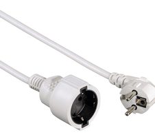 Hama Verlängerungskabel 10 m weiß