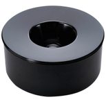 DURABLE Aschenbecher schwarz