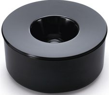 DURABLE Aschenbecher schwarz