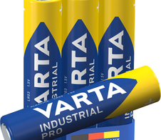 VARTA Industrial Pro AAA 4er Folie