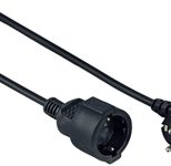 Hama Verlängerungskabel 2 m schwarz