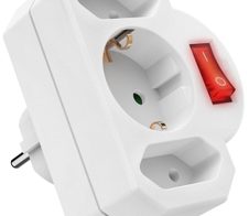 Hama Steckdose mit Schalter