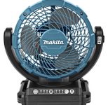 makita Akku-Lüfter blau, schwarz Kunststoff