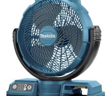 makita Akku-Lüfter blau, schwarz Kunststoff