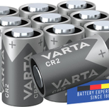 VARTA LITHIUM Cylindrical CR2 Megablister 10
