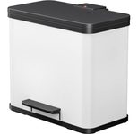 Hailo Mülleimer 17,0 + 9,0 l weiß
