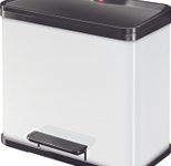 Hailo Mülleimer 17,0 + 9,0 l weiß