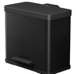 Hailo Mülleimer 17,0 + 9,0 l schwarz