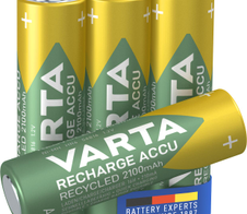 VARTA Recharge Accu Recycled AA 2100 mAh Blister 4