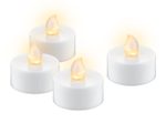 goobay LED-Teelichter 3.7 cm weiß