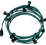 BACHMANN Lichterkette 10 m dunkelgrün