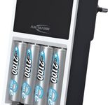 ANSMANN Akku-Ladegerät inkl. Akkus Comfort Plus + 4×AA Akku