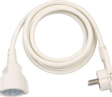 brennenstuhl Verlängerungskabel 2 m weiß
