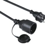 Hama Verlängerungskabel 10 m schwarz