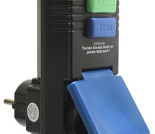 as-Schwabe Überspannungsschutzadapter schwarz