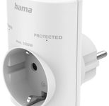 Hama Überspannungsschutzadapter weiß