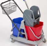 Nölle Reinigungswagen Double