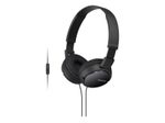 Sony Kopfhörer MDR-ZX110AP schwarz