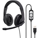 Hama USB-Headset HS-USB300 schwarz