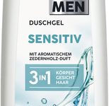 ISANA MEN 3 in 1 Sensitiv Duschgel 300 ml