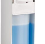 relaxdays Seifenspender 0,5 l silber