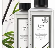 ipuro Raumduft-Nachfüller ESSENTIALS black bamboo herb 500 ml