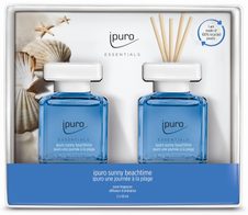 ipuro Raumduft Grapefruit, Zitrone, Minze, Jasmin, Lilie, Rose, Weißer Moschus, Tonkabohne 2x 50 ml