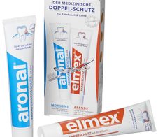 aronal elmex Set Zahncreme 2x 75 ml
