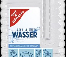 GUT&GÜNSTIG Destilliertes Wasser 2 l